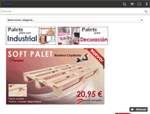 Tablet Screenshot of paletsonline.com